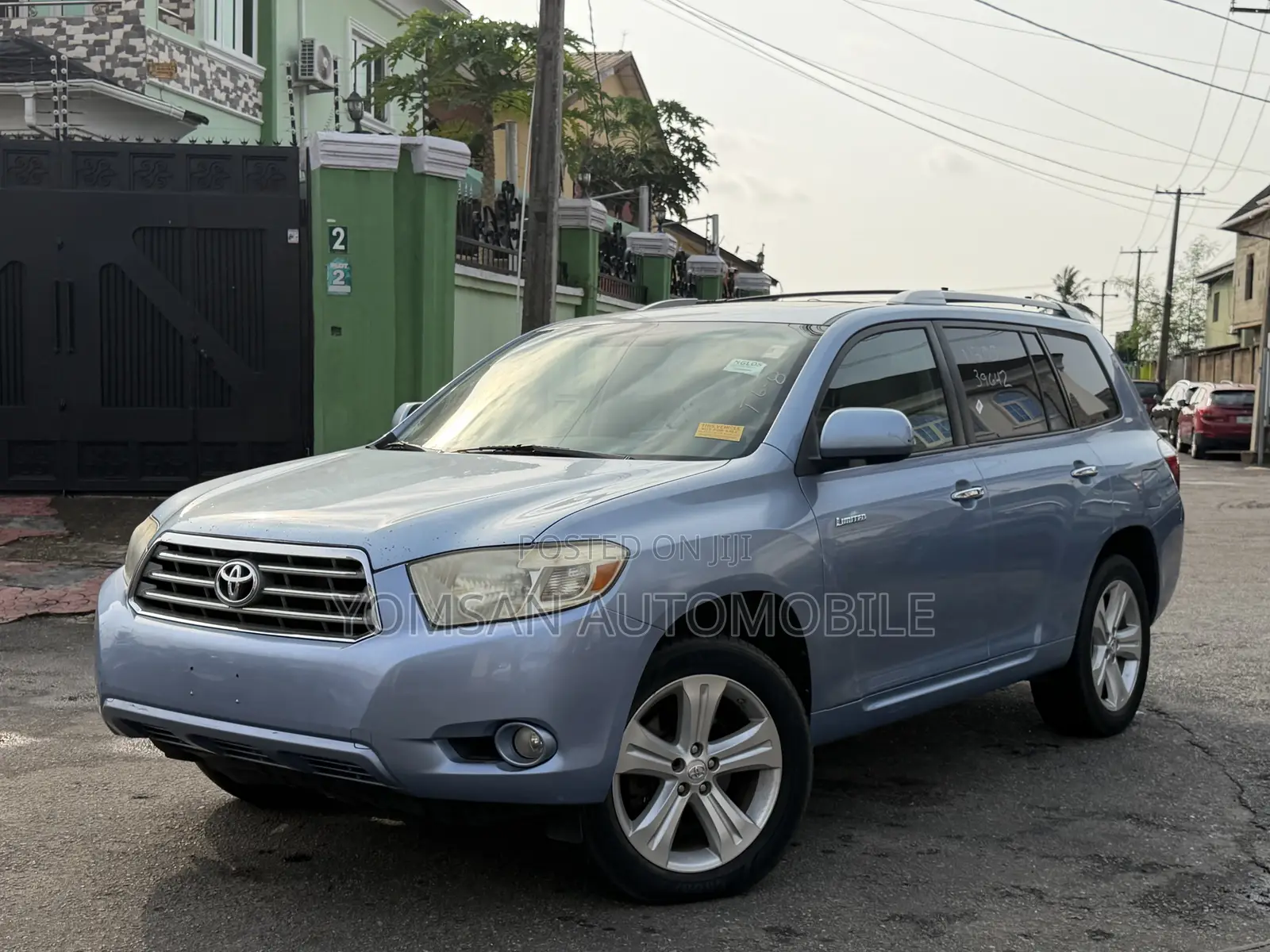 Toyota Highlander Limited 4x4 2008 Blue