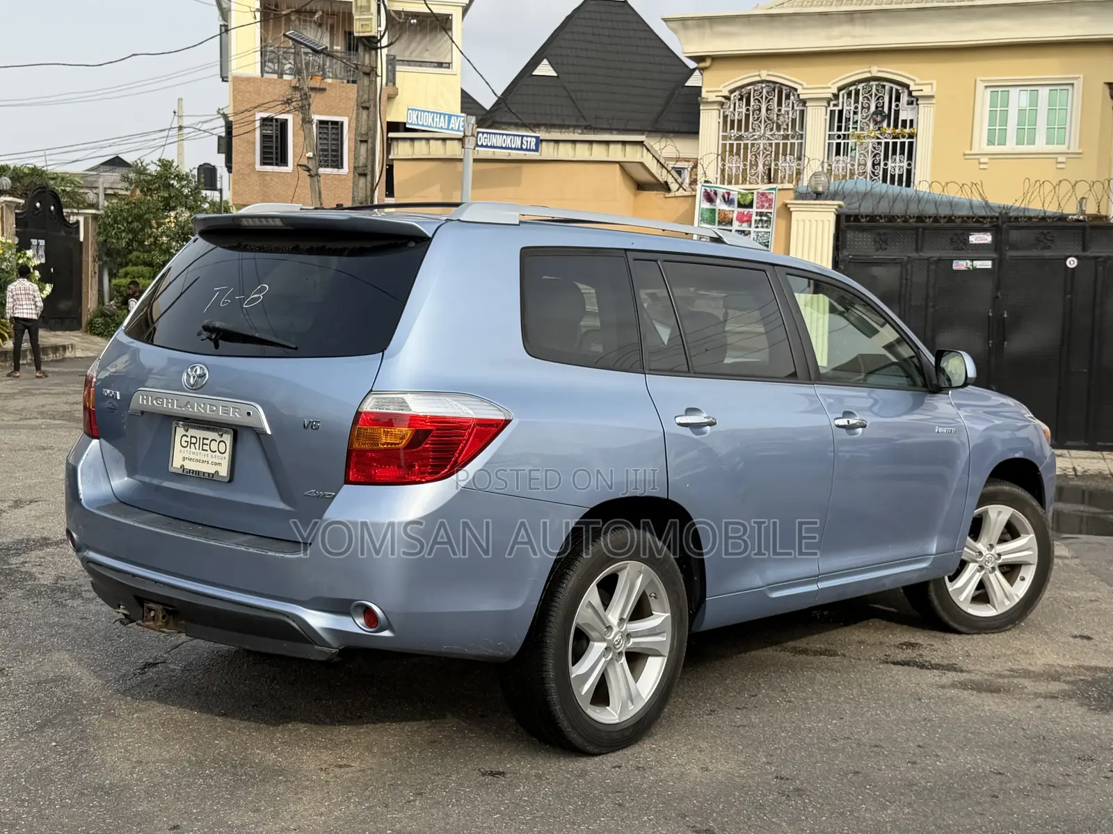 Toyota Highlander Limited 4x4 2008 Blue
