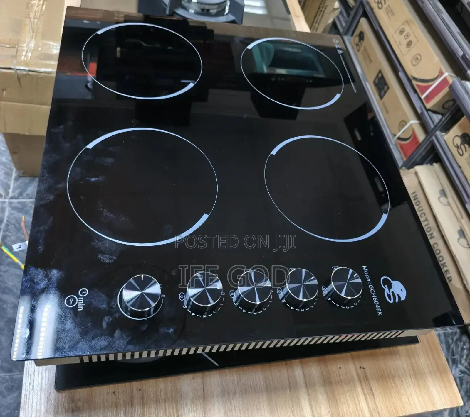 Original Gs New Model Built-in 4 Burners Electric Cooker Hob 60cm
