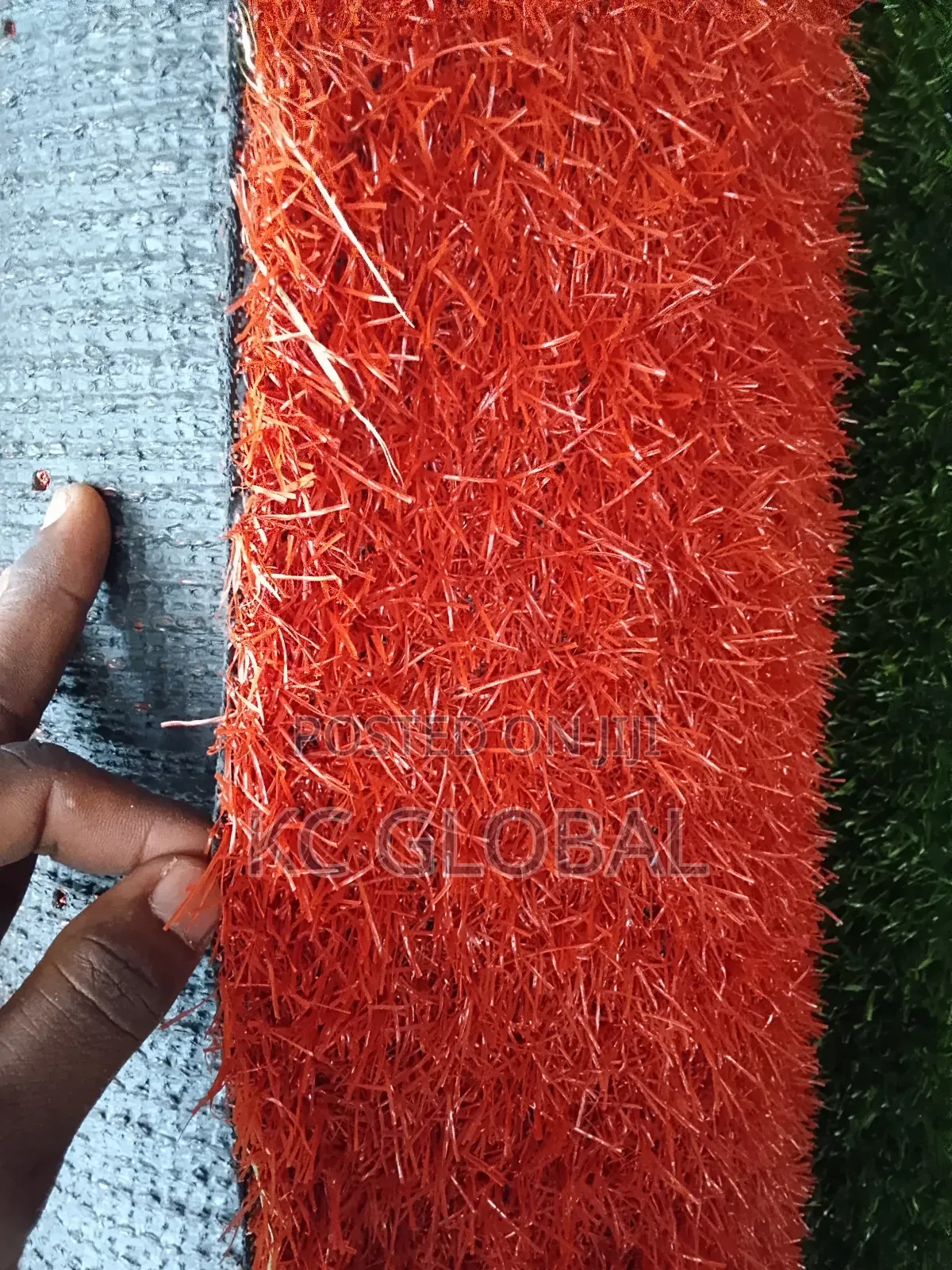 Artificial Grass 25mm Orange and Green Available in All Sizes