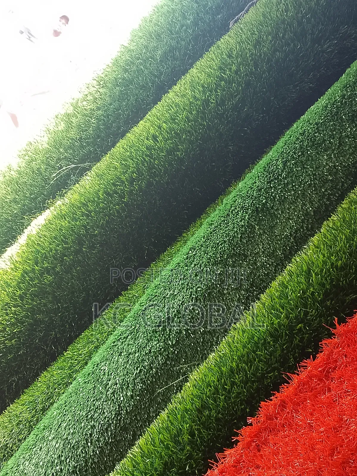 Artificial Grass 25mm Orange and Green Available in All Sizes