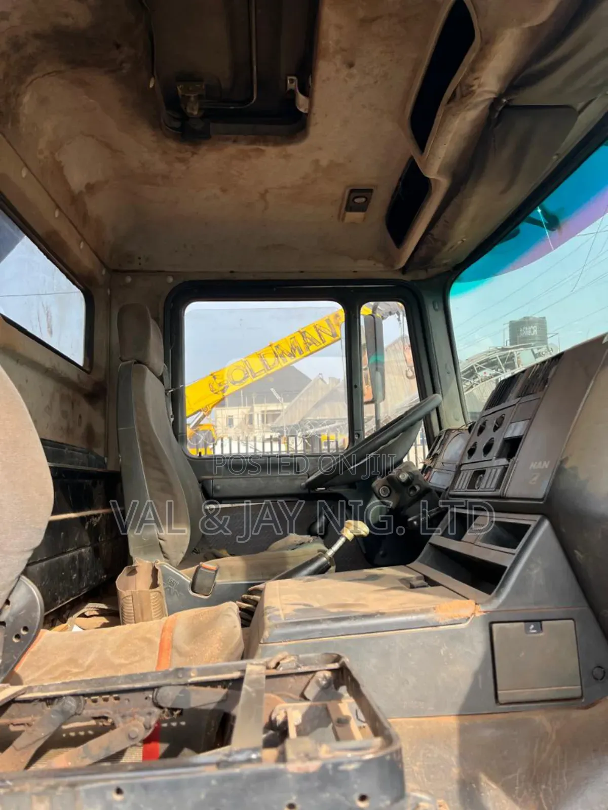 Man Diesel 12 Tyres Tipper Truck 1991 White
