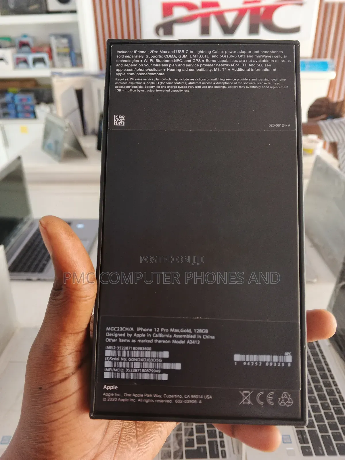 New Apple iPhone 12 Pro Max 128 GB Gold