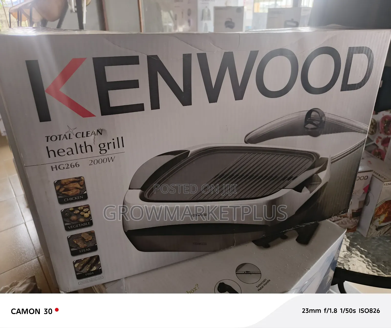 Kenwood Health Grill- Hg266