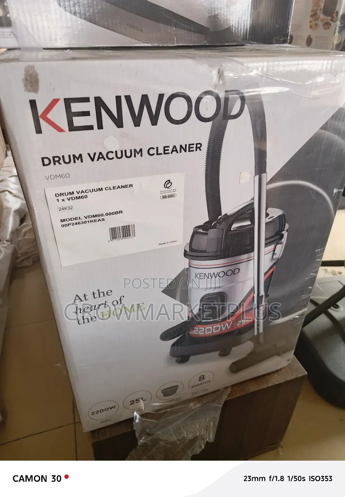Kenwood Drum Vacuum Cleaner ( Vdm60)