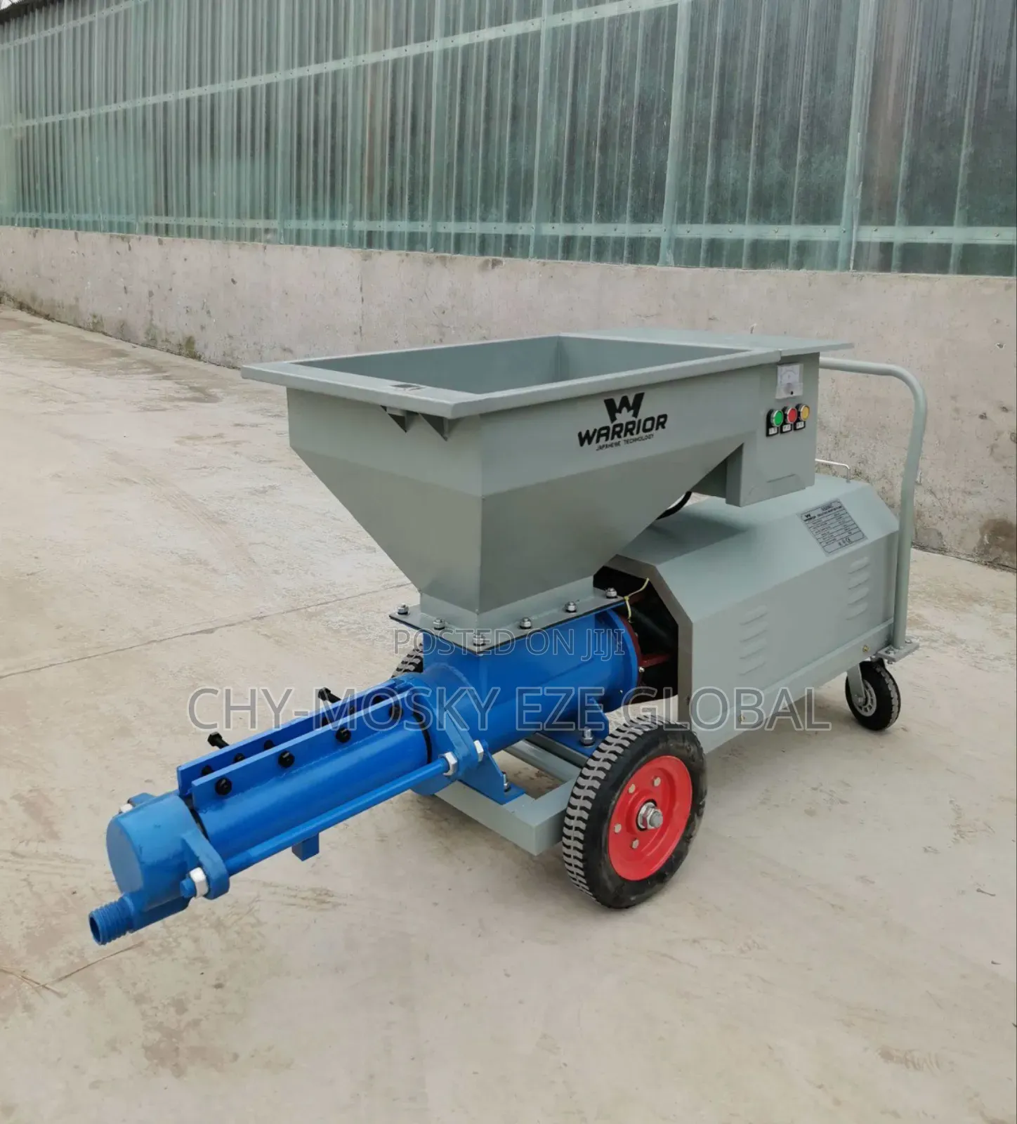 Mortar Plaster Screw Grouting Pump