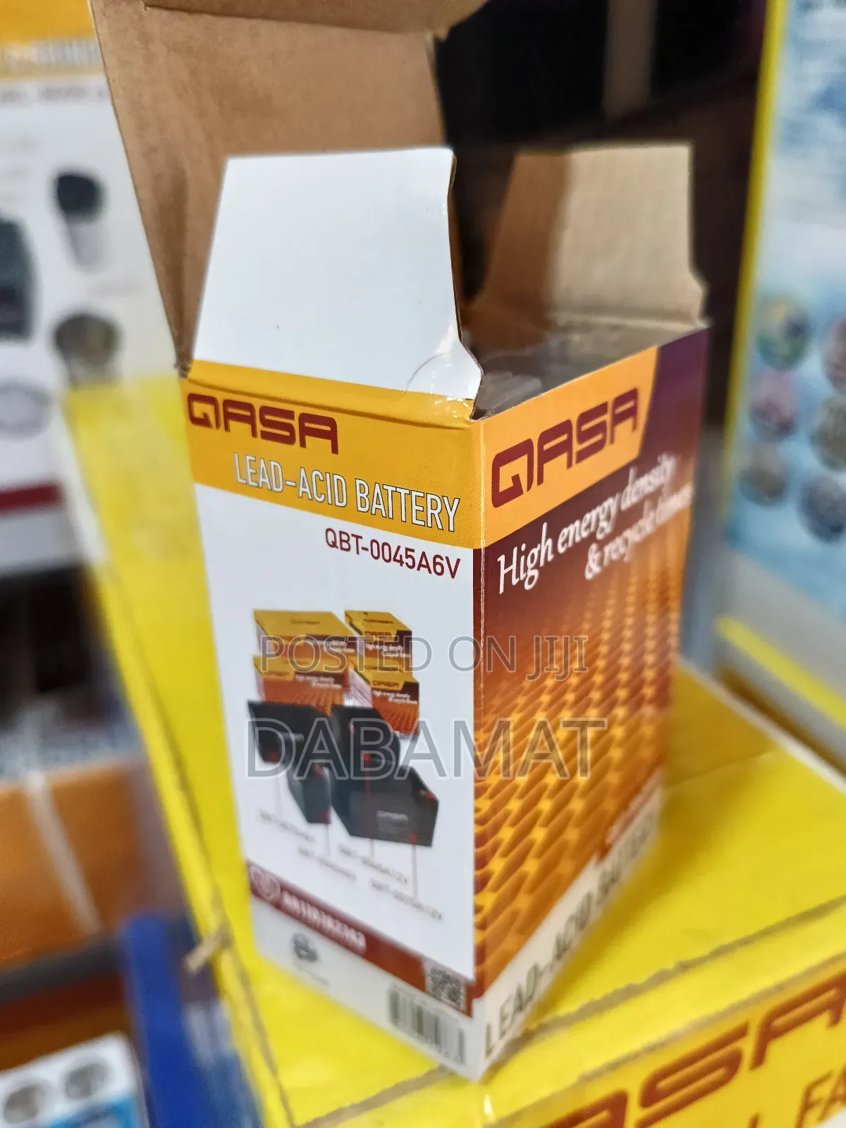 Qasa 6v 4.5a Rechargeable Replacement Battery