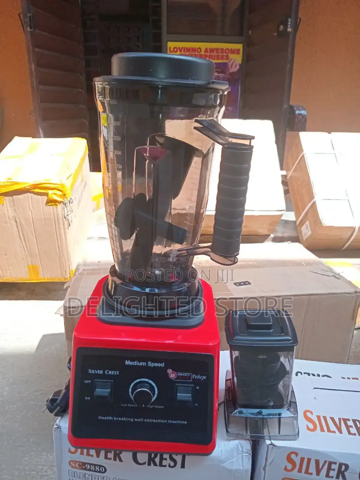 Silver Crest Quality 10000w 4ldouble Cup9525 Motor Pure Copper Blender