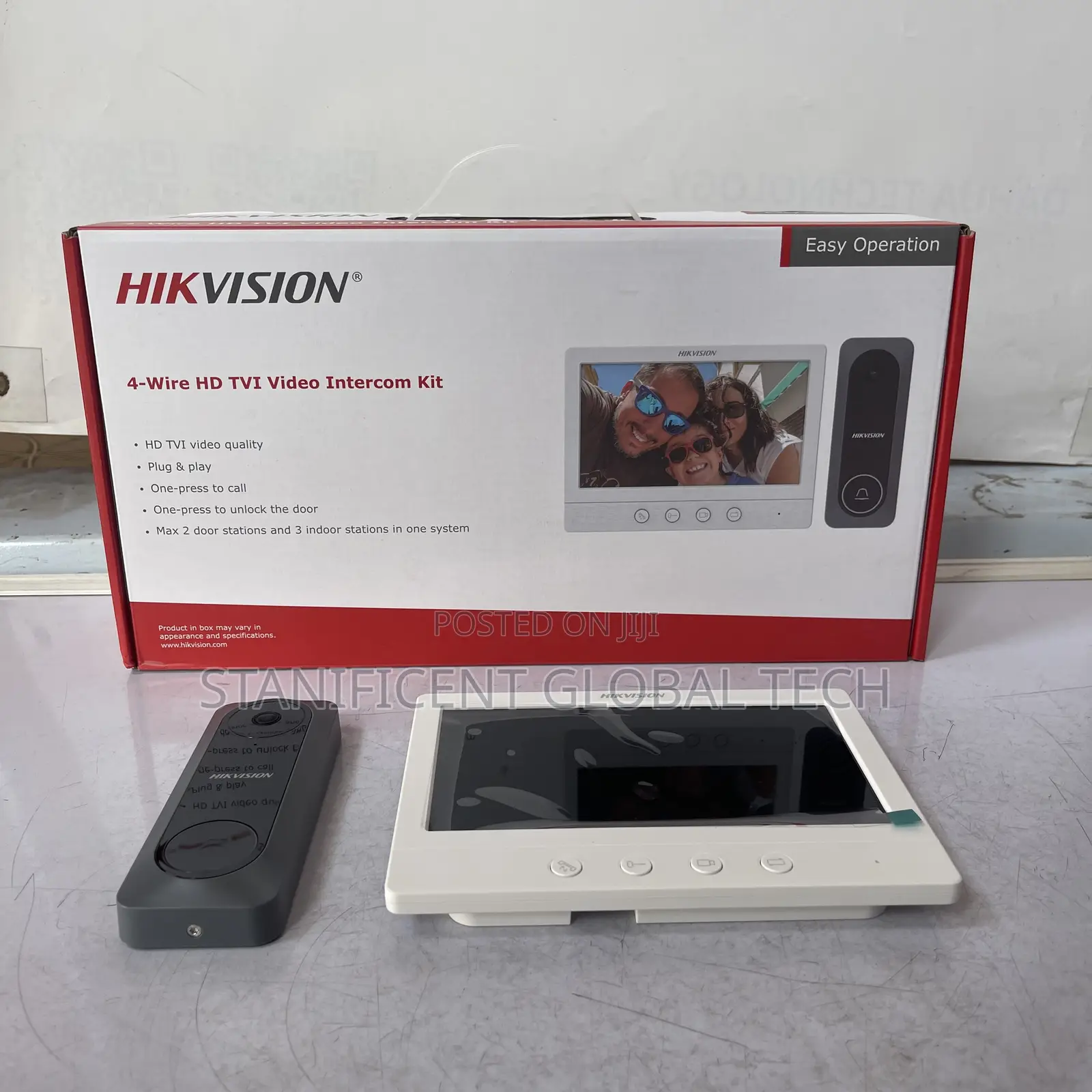 Hikvision 4wire Analog Video Intercom
