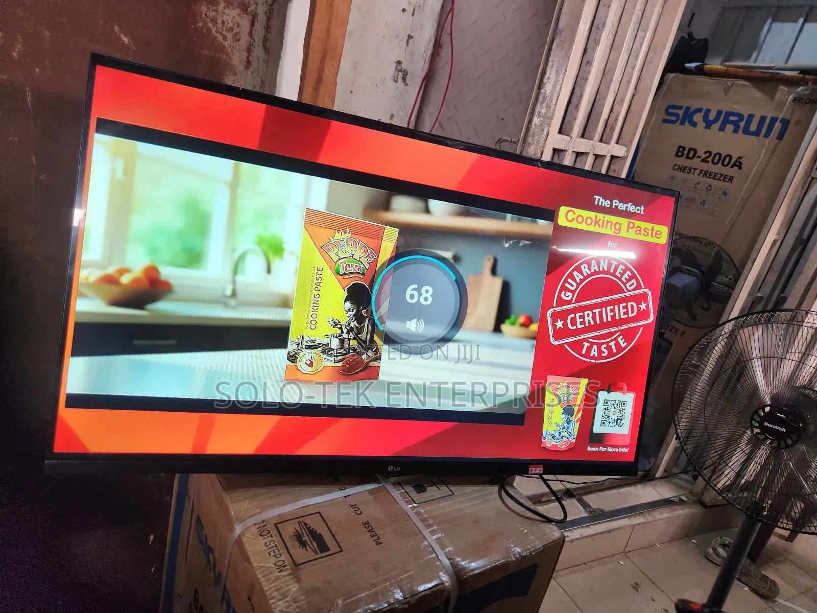 Tv Smart Frameless 50inches