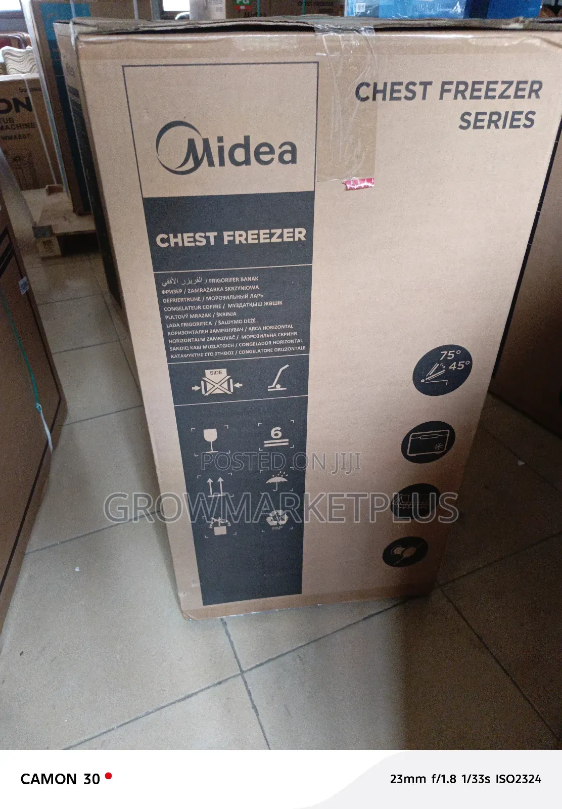 Midea Inverter Chest Freezer 99l-Mdrc193fzg43d