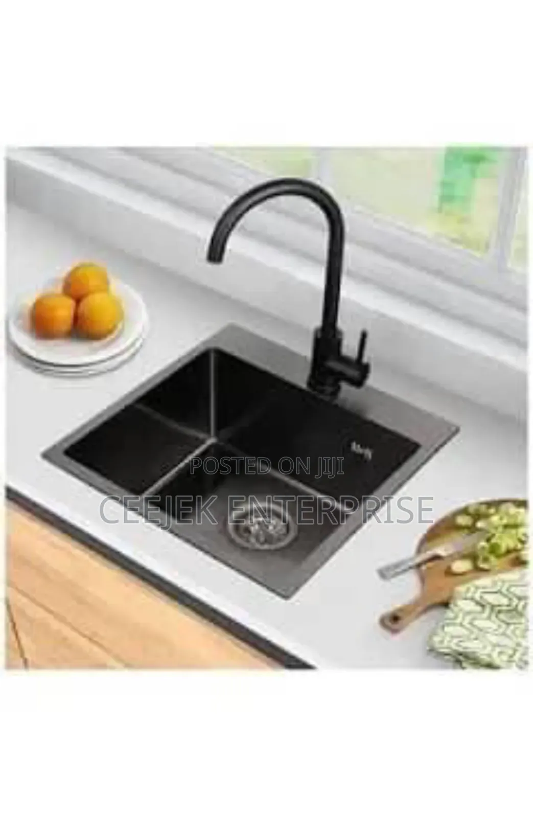 Single Sink With Tap