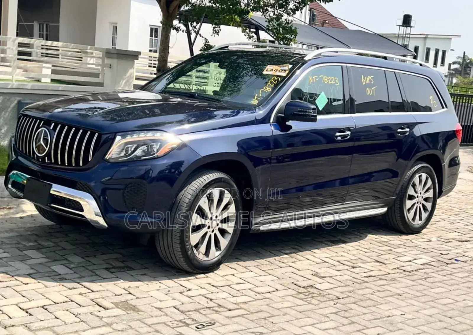 Mercedes-Benz GLS-Class GLS450 4Matic 2017 Blue