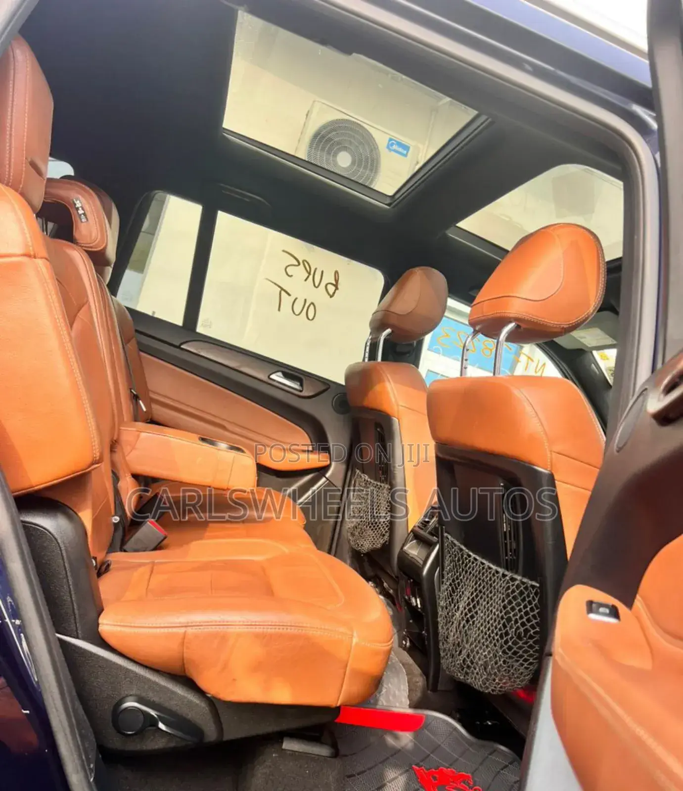 Mercedes-Benz GLS-Class GLS450 4Matic 2017 Blue