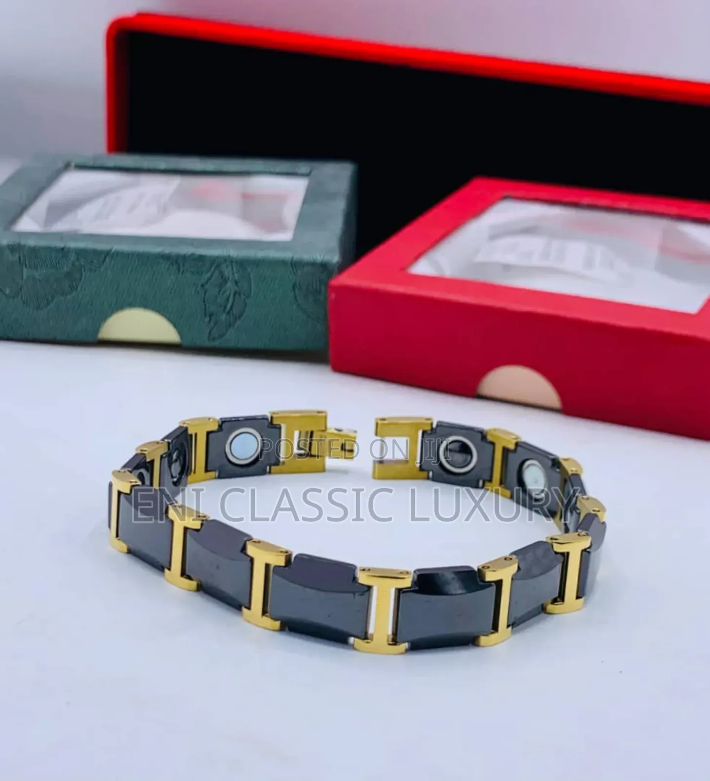 Pure Quality Luxury Men's Bracelet Well Banded Package