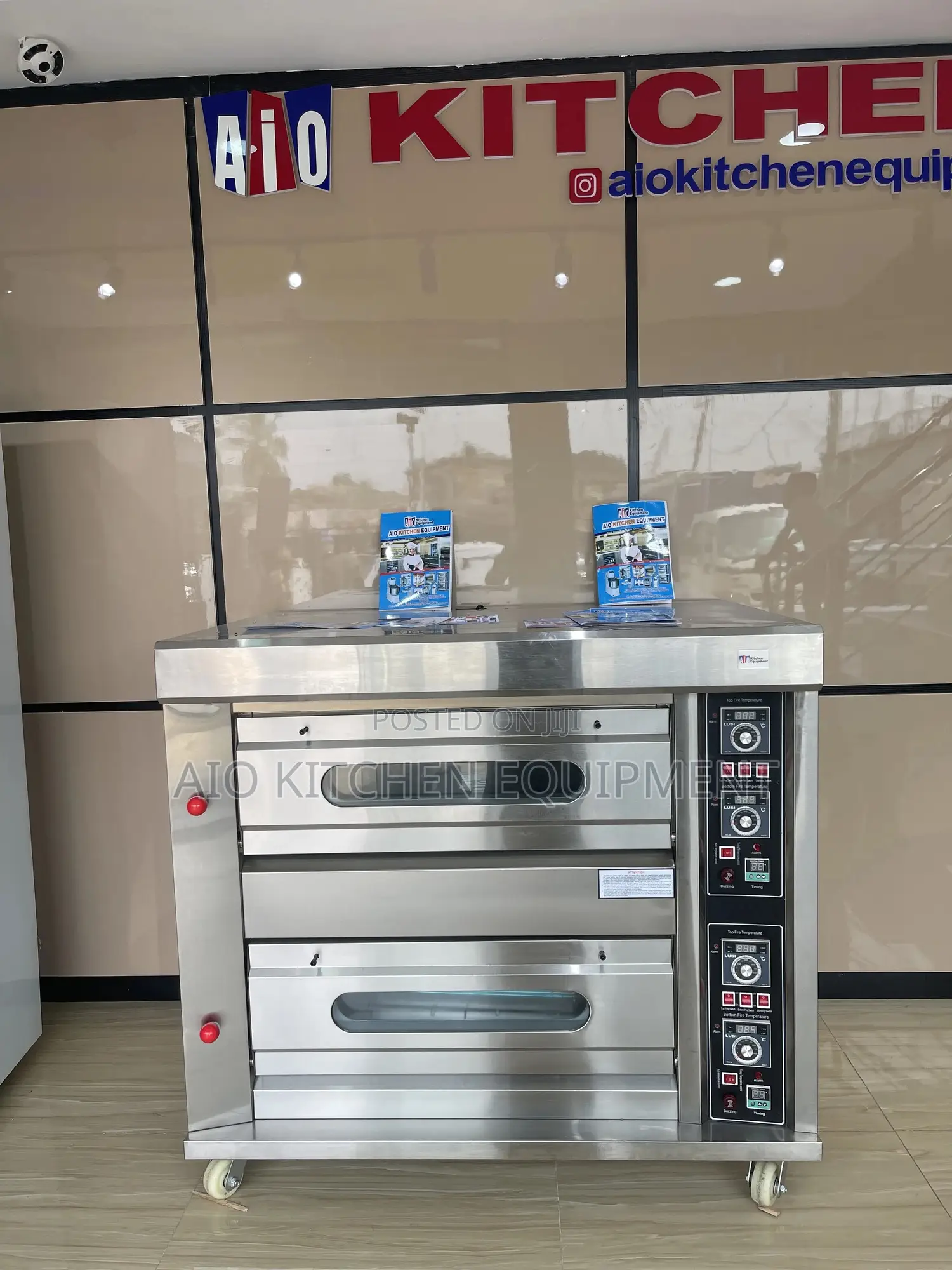 Gas Deck Oven 2 Deck 4 Tray