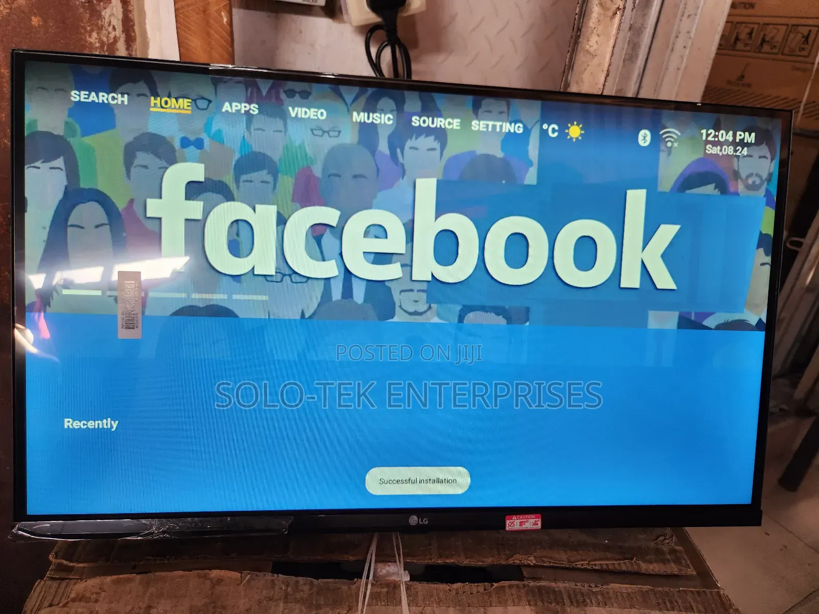 Lg 32inches Smart Frameless