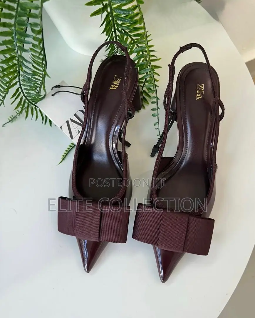 Luxury Zara Sling Back Shoe Size 37-42 Comes in All Colours