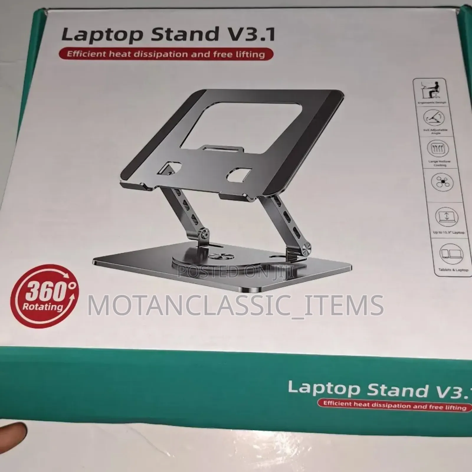 Rotating Laptop Stands in 360% and Also Foldable