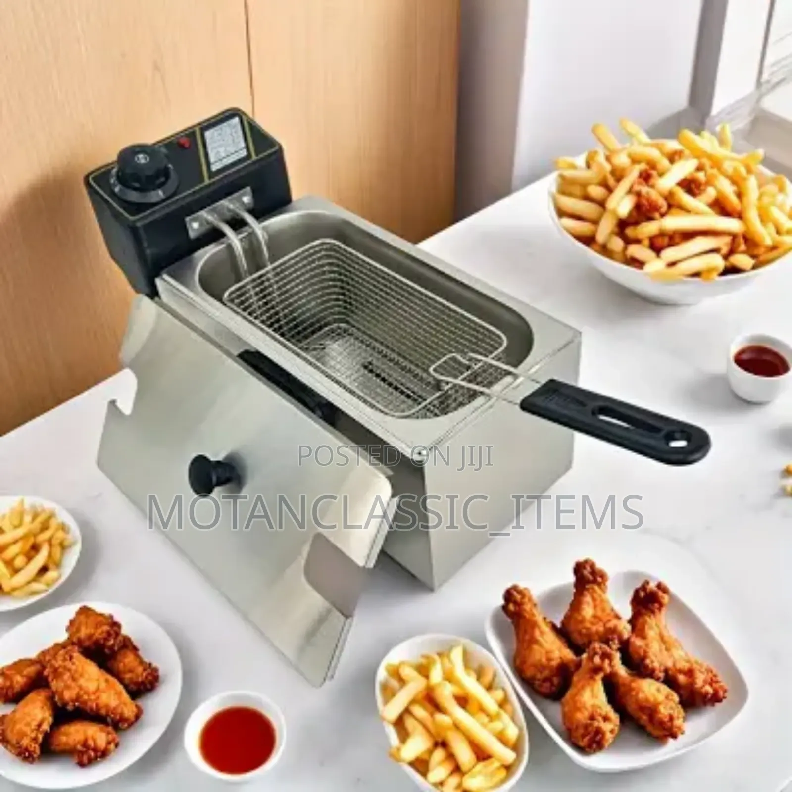 Electric Deep Fryer, Avinas 6.8 LTRS