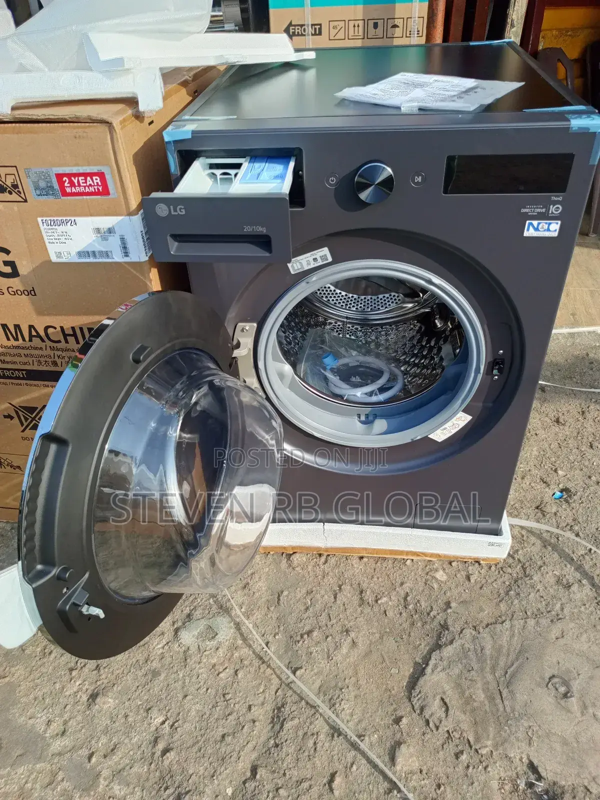 Lg 20kg Wash 10kg Dry Front Load Washer | Wm0z8drp24