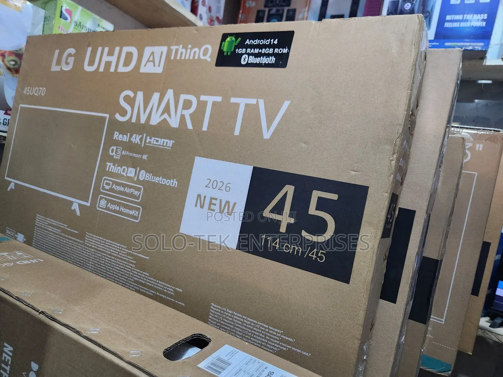 Lg 45inches Smart Frameless
