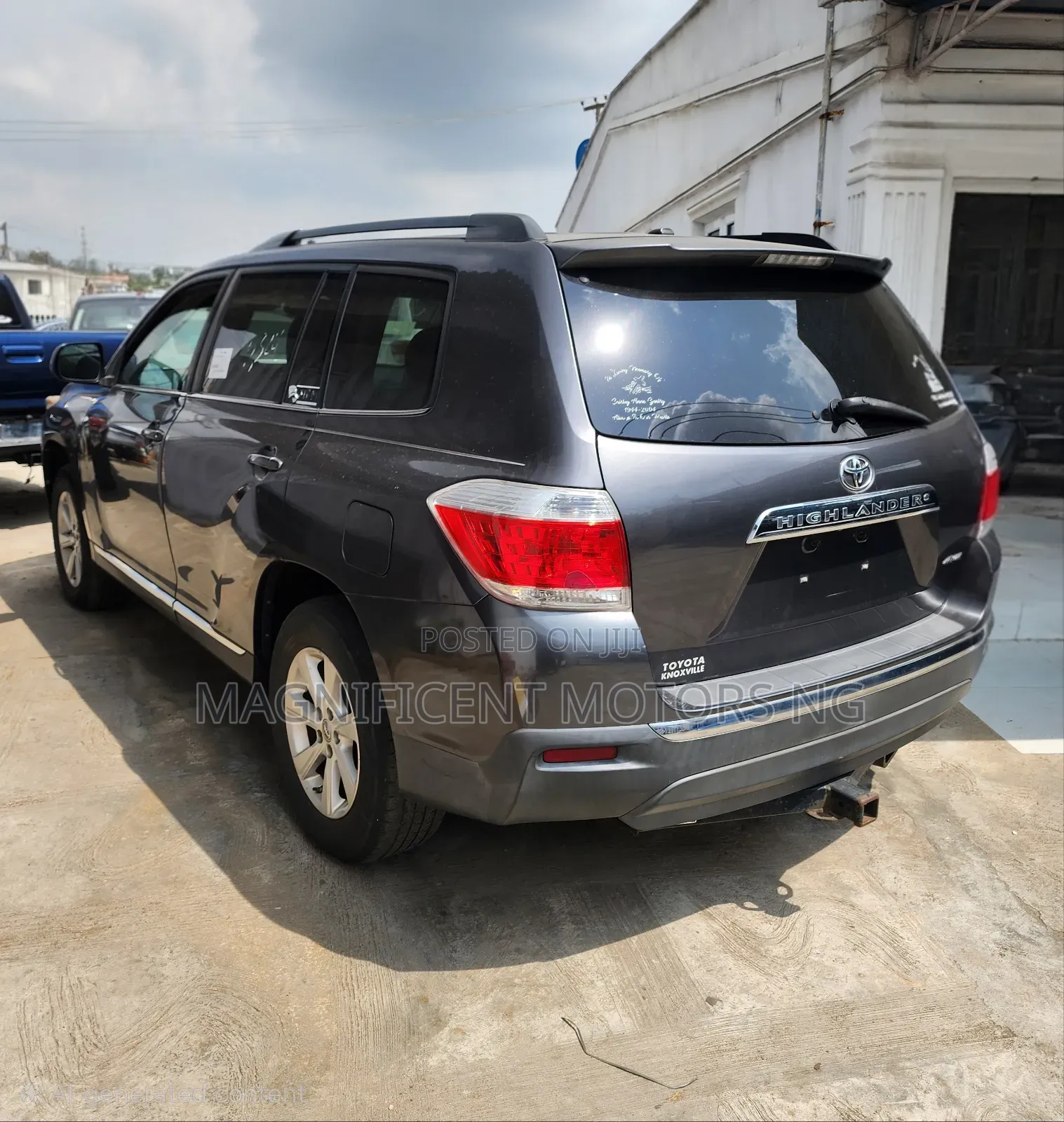 Toyota Highlander SE 2011 Gray