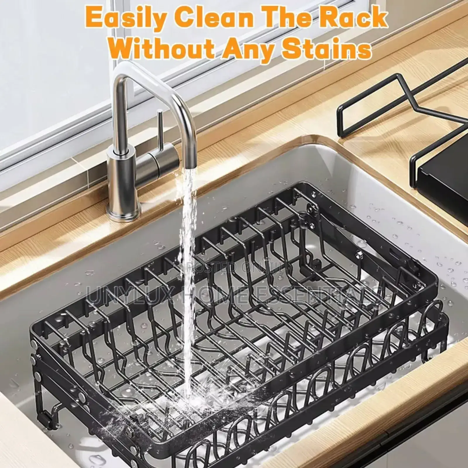 2 Tier Folding Plate Rack