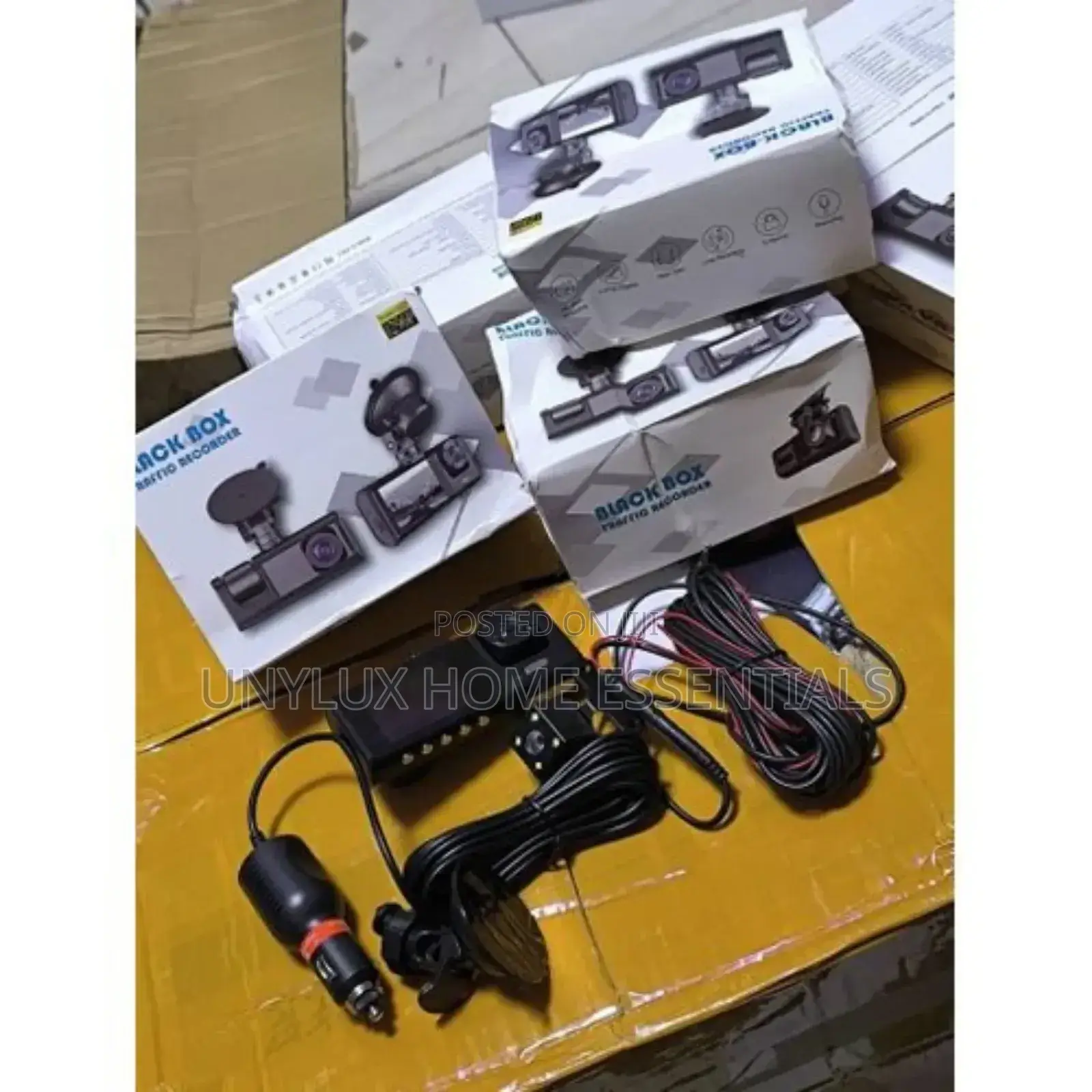 Dash Cam 3ch Car DVR 3" Camera