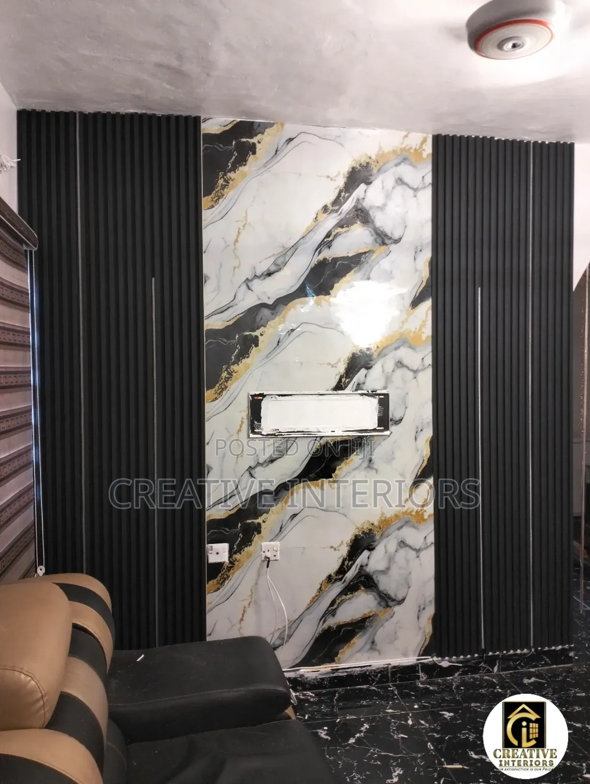 WPC Flut€D Panel Marble Sheet