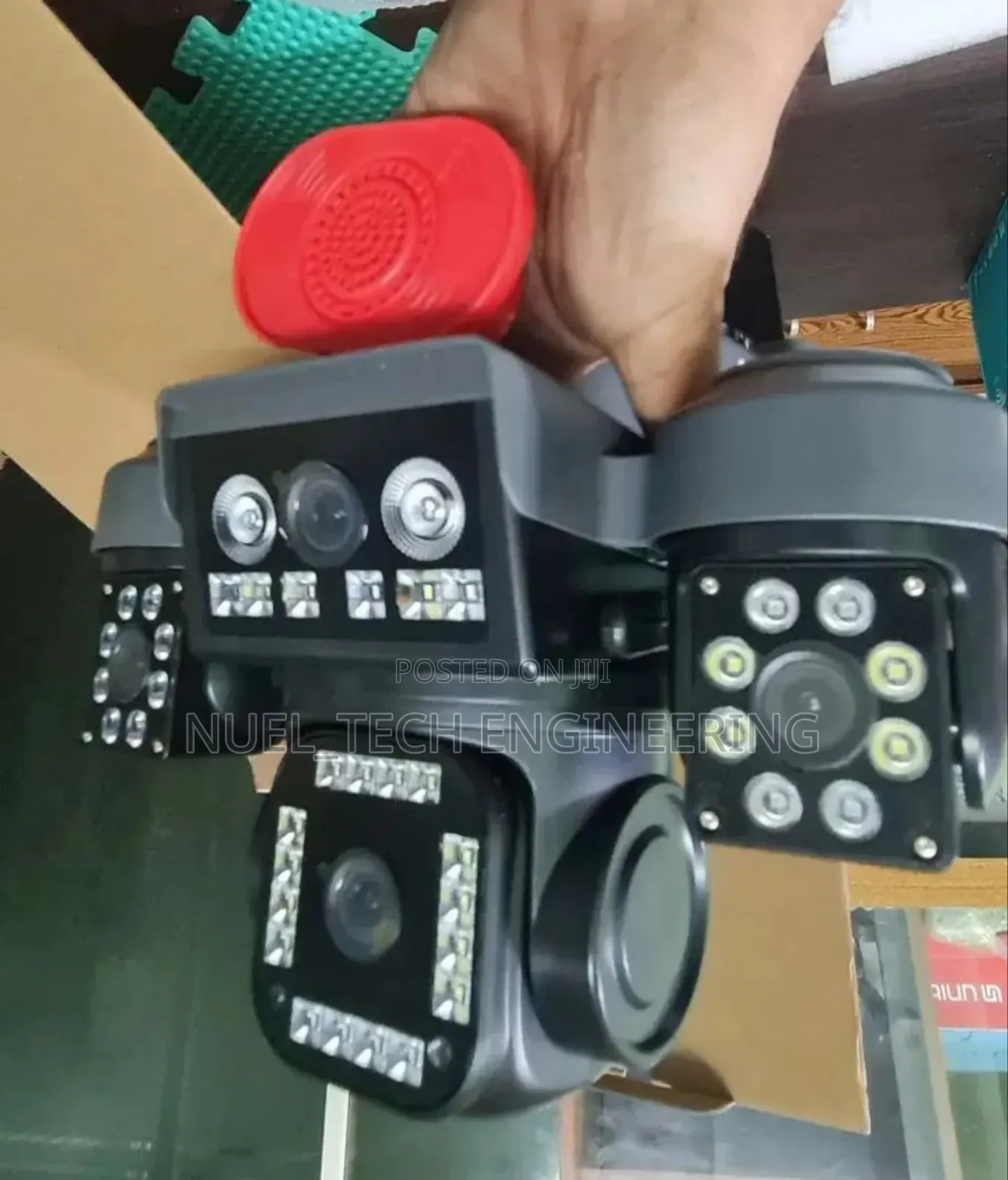 4-Lens 8mp 4g Solar Security Camera