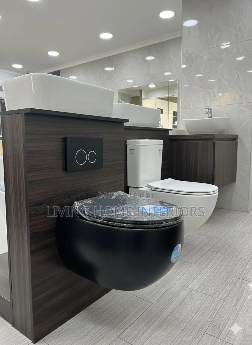 Luxury Black Conceal Water Closet High Quality 002