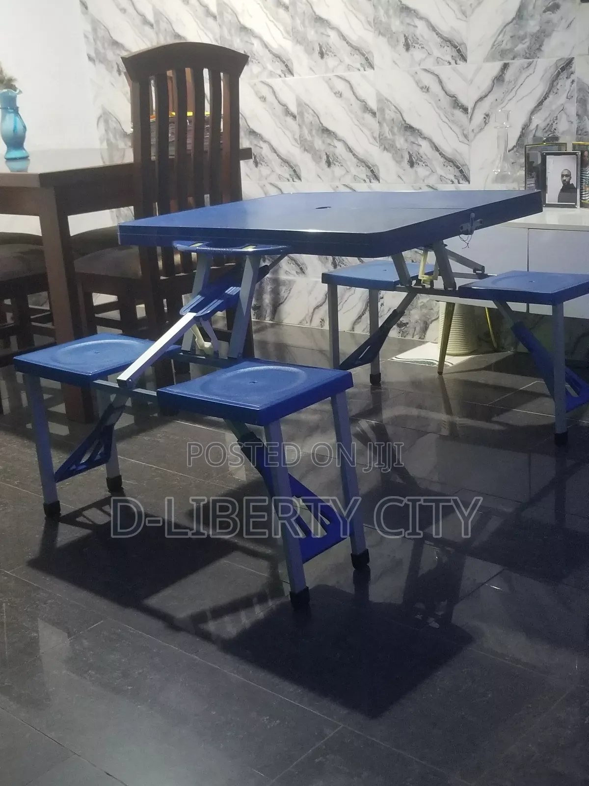 Foldable Home School Chair. Four Seater