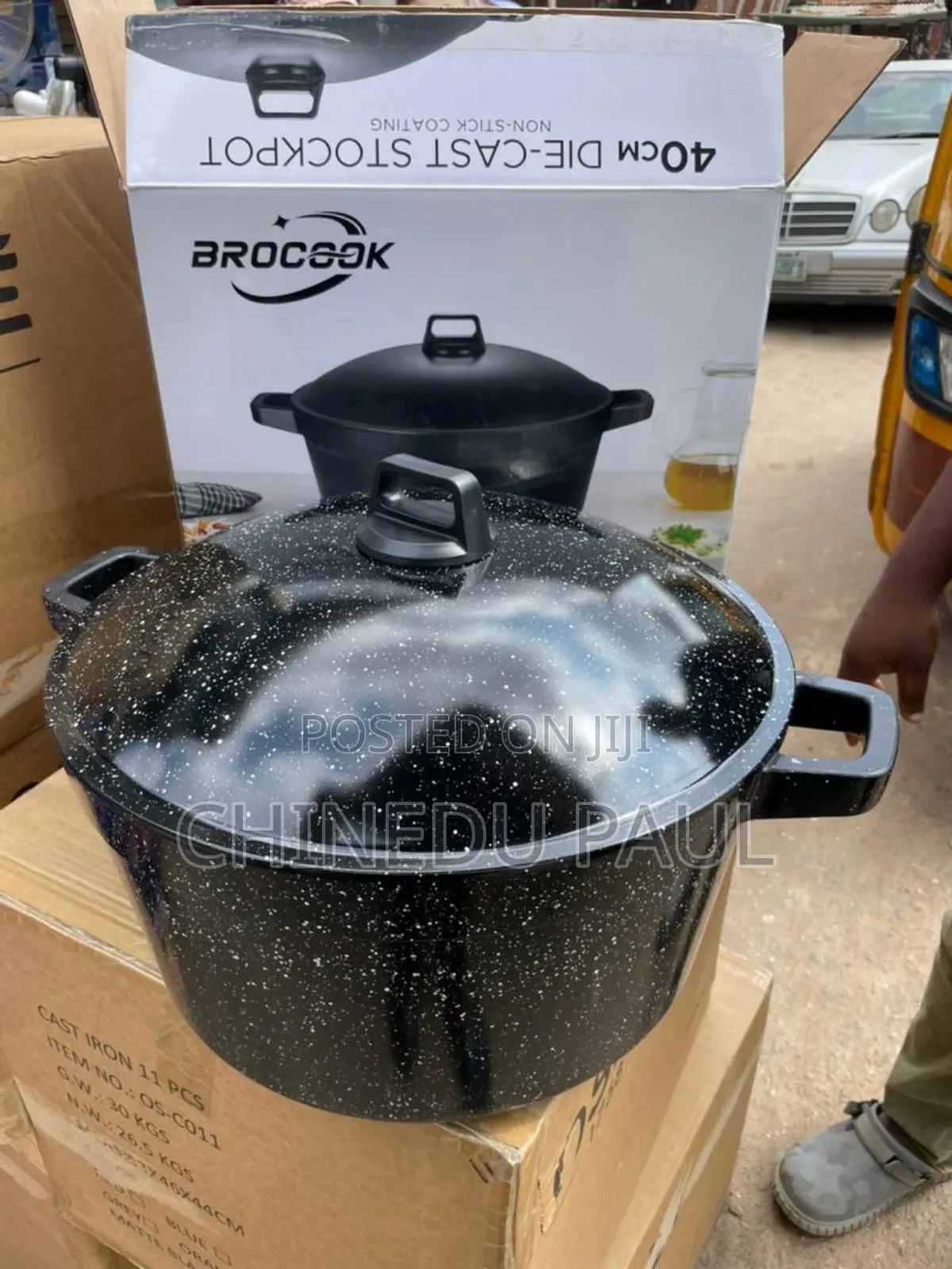 40cm Big Brocook Granite Stock Pot