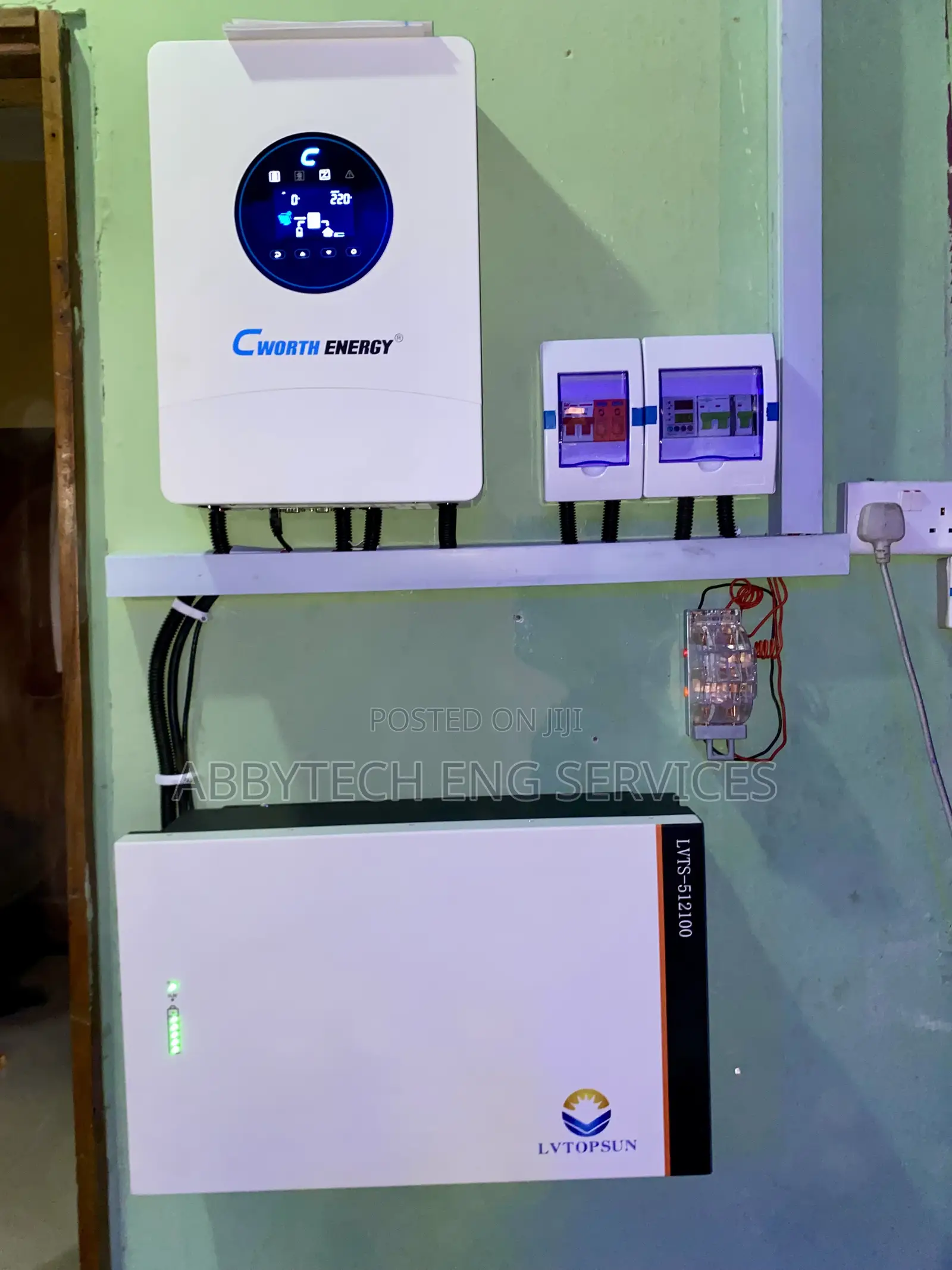 Complete 6kva-48v Inverter || 5kwh Lithium Battery on Promo