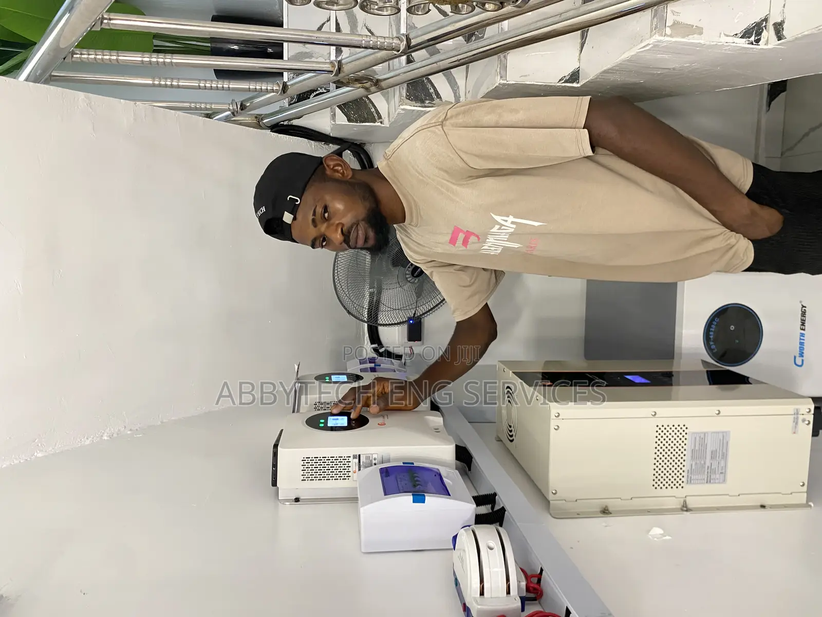 7.5kva-48 Inverter || 15kwh Battery || 18 Units of 620w Jinko Panels