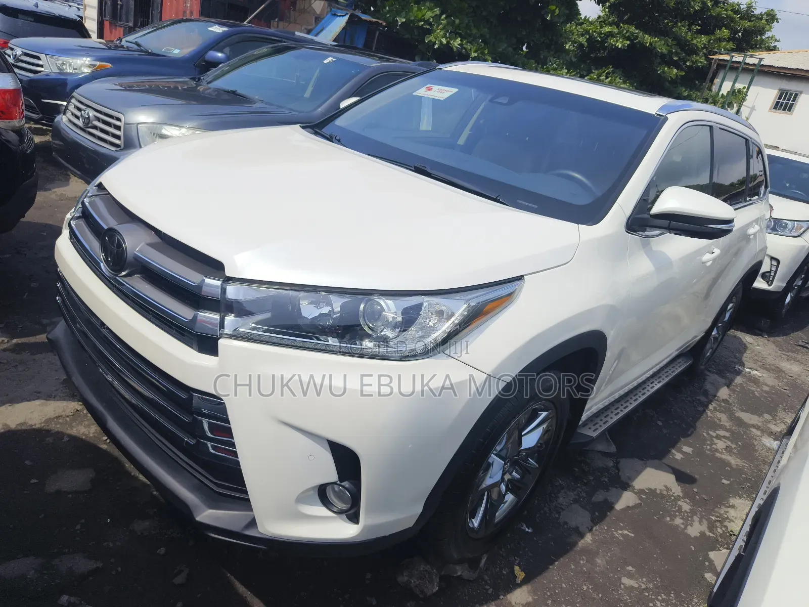 Toyota Highlander Limited Platinum 4x2 V6 (3.5L 6cyl 8A) 2018 White