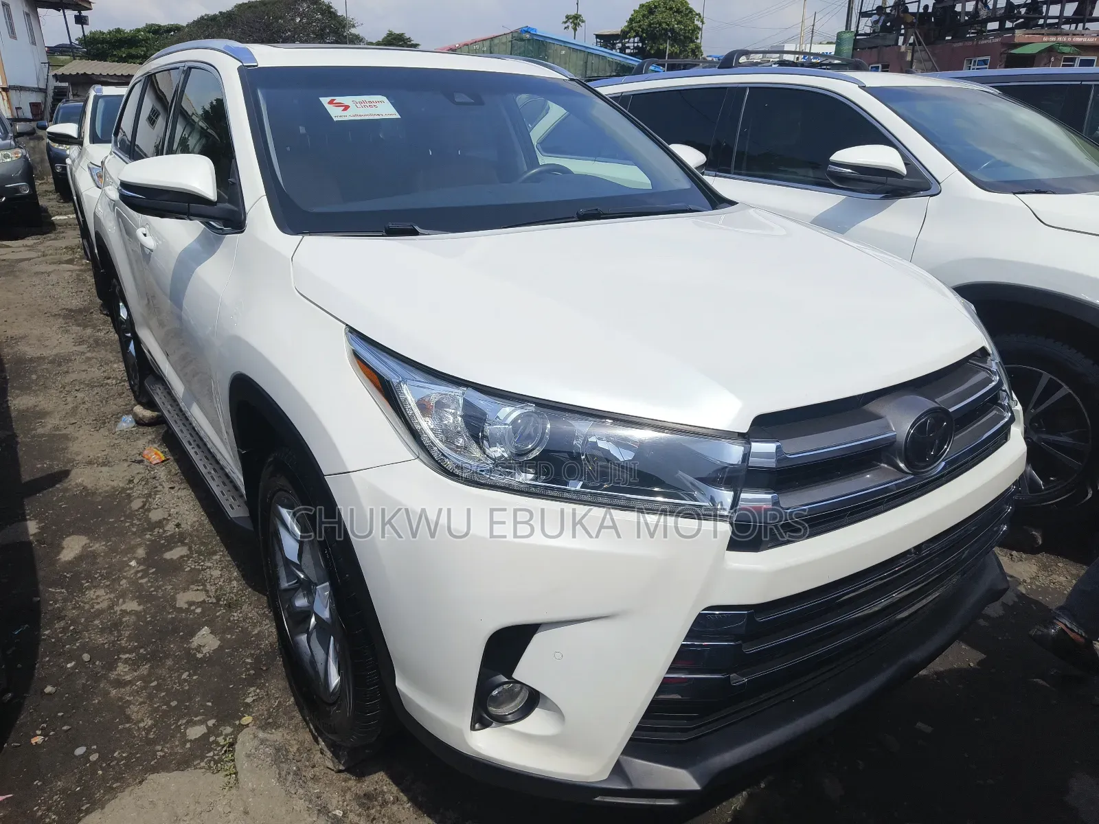 Toyota Highlander Limited Platinum 4x2 V6 (3.5L 6cyl 8A) 2018 White