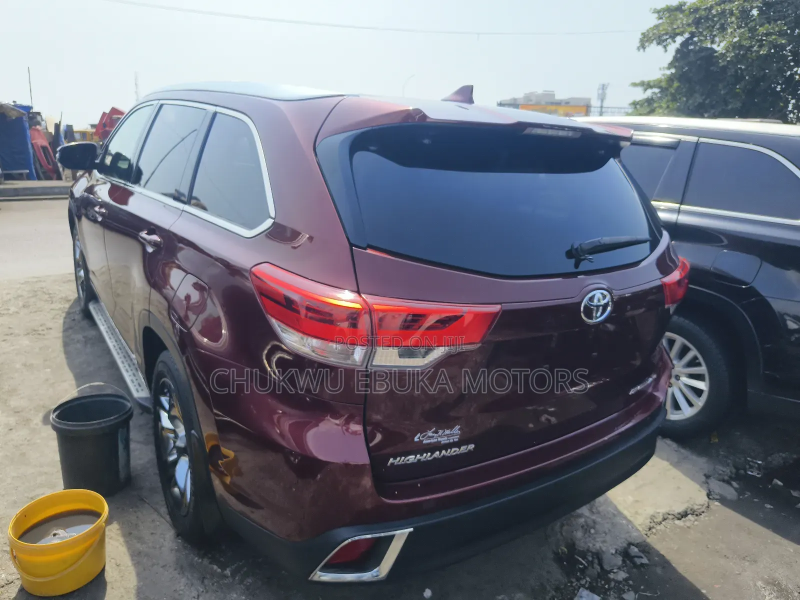 Toyota Highlander Limited Platinum 4x4 V6 (3.5L 6cyl 8A) 2018 Red