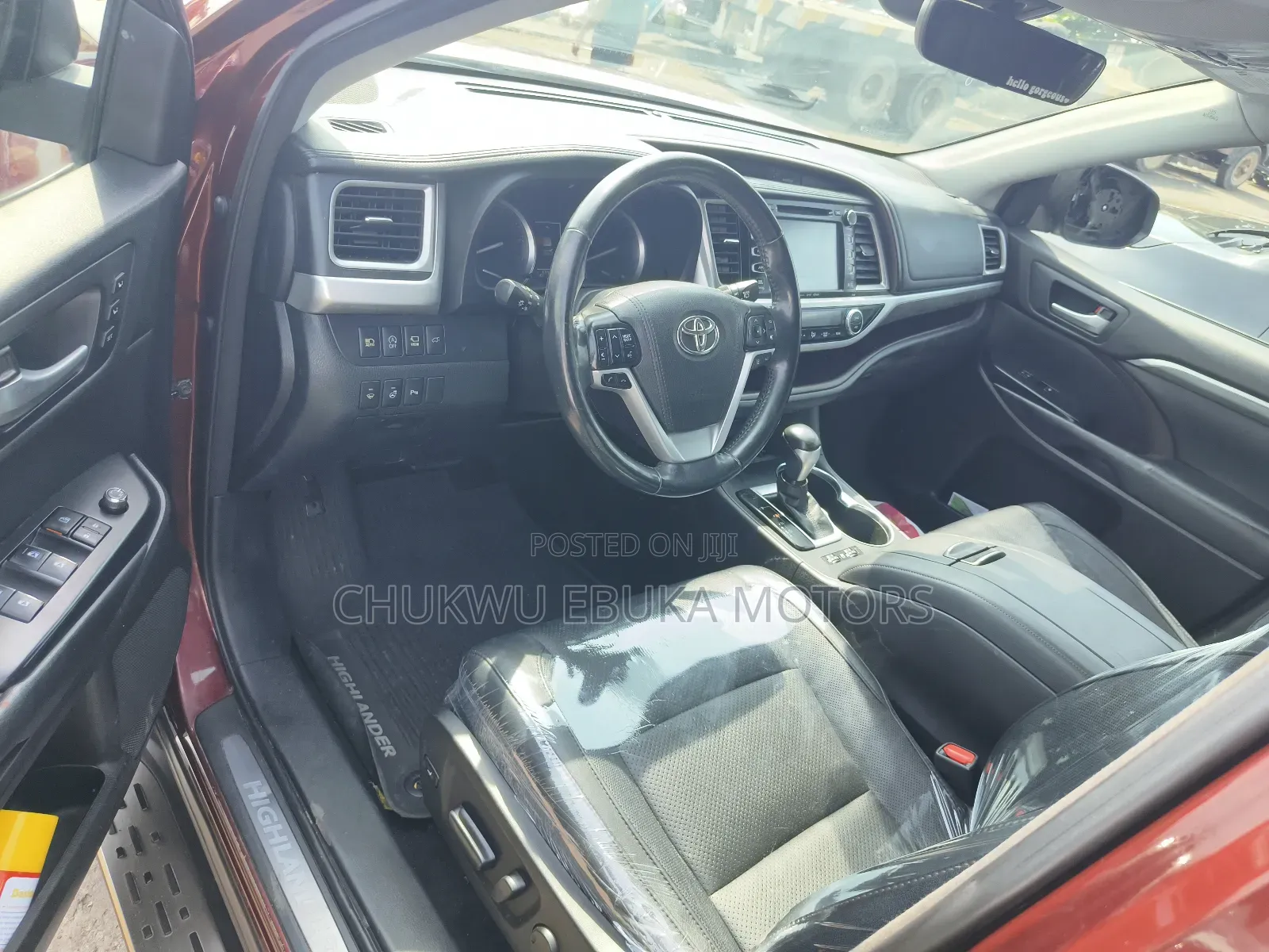 Toyota Highlander Limited Platinum 4x4 V6 (3.5L 6cyl 8A) 2018 Red