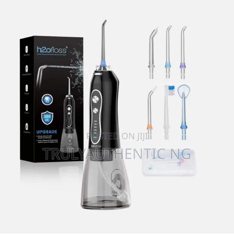 H2ofloss Water Dental Flosser Portable Dental Oral Irrigator - 300ml