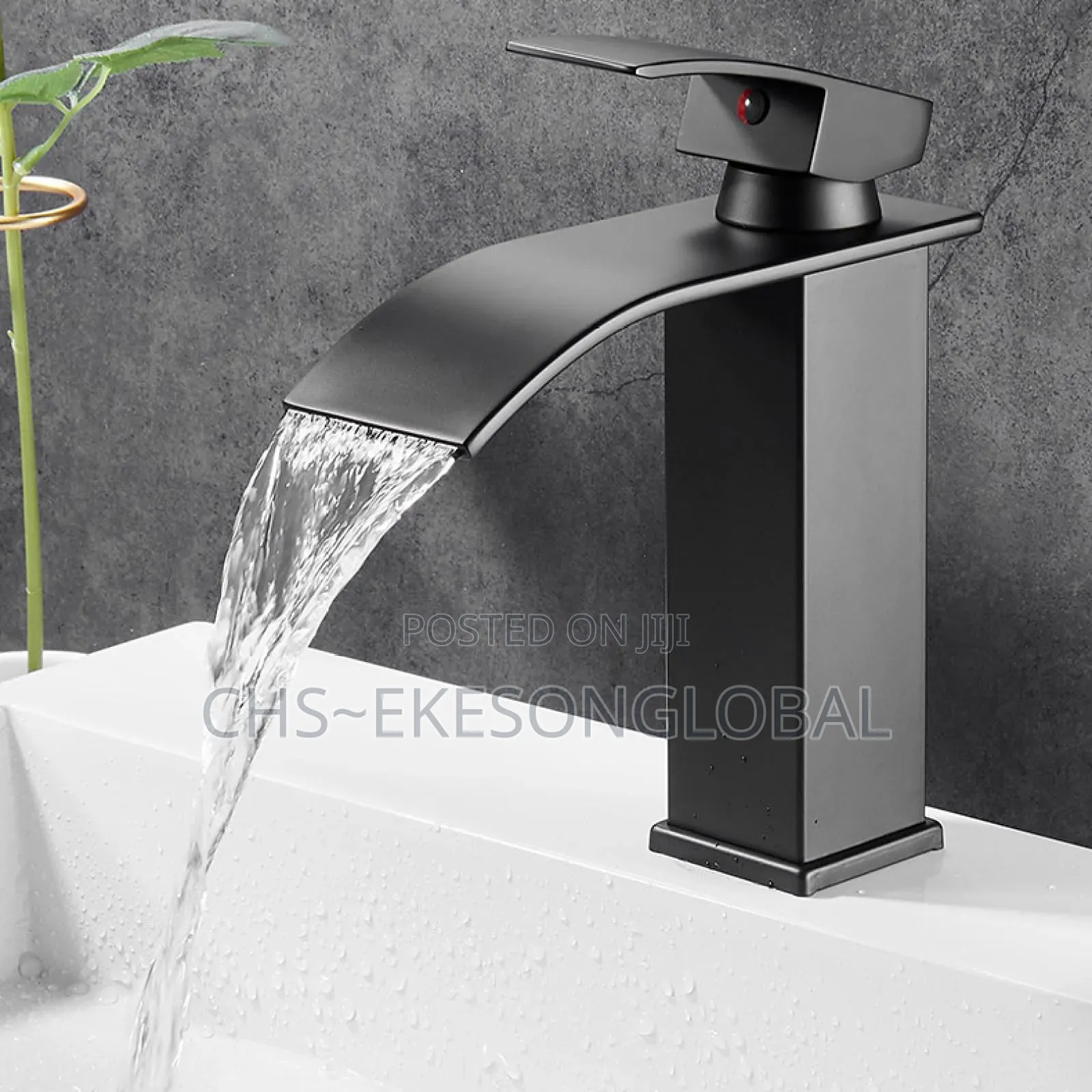 Waterfall Flat Spout Mixer Tap