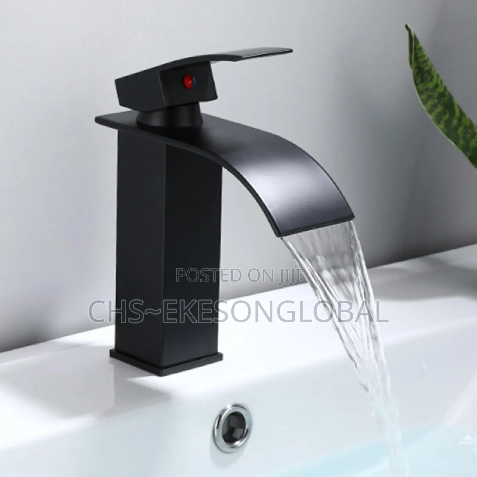 Waterfall Flat Spout Mixer Tap