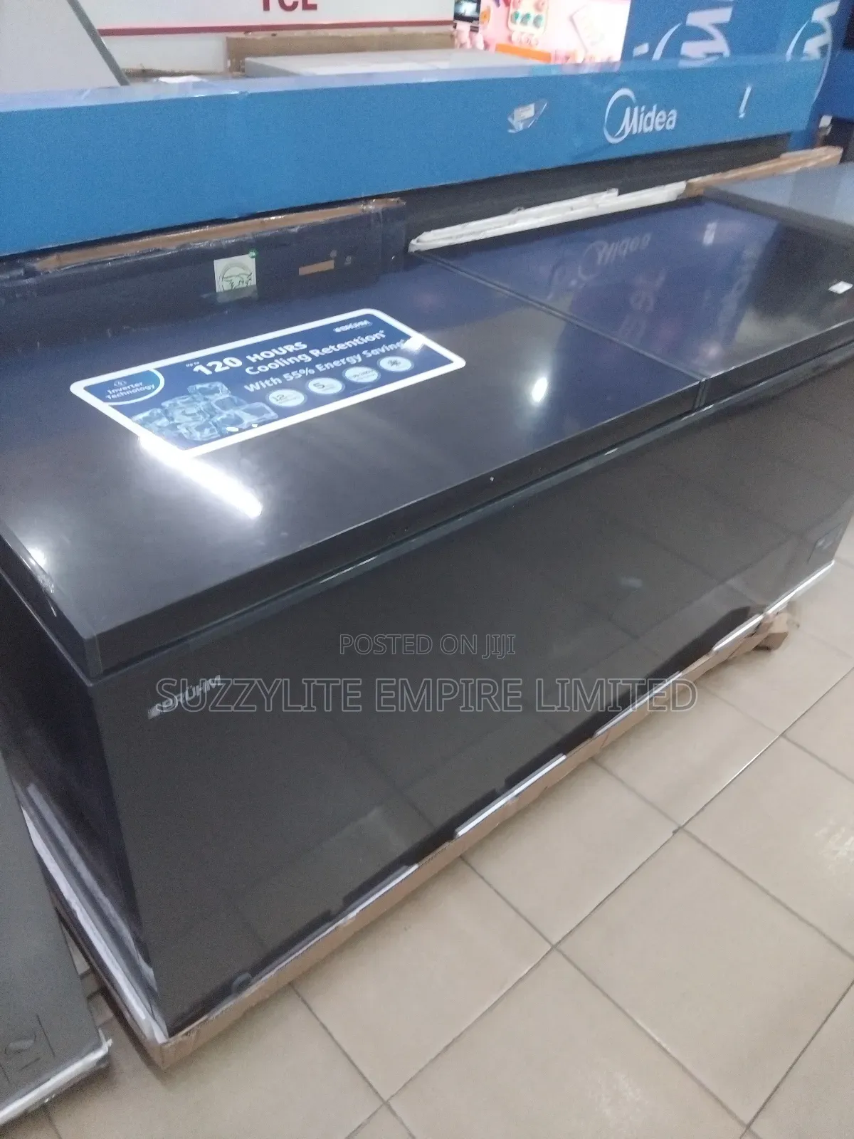 Bruhm Double Door Chest Freezer 600 Liters Energy Saving