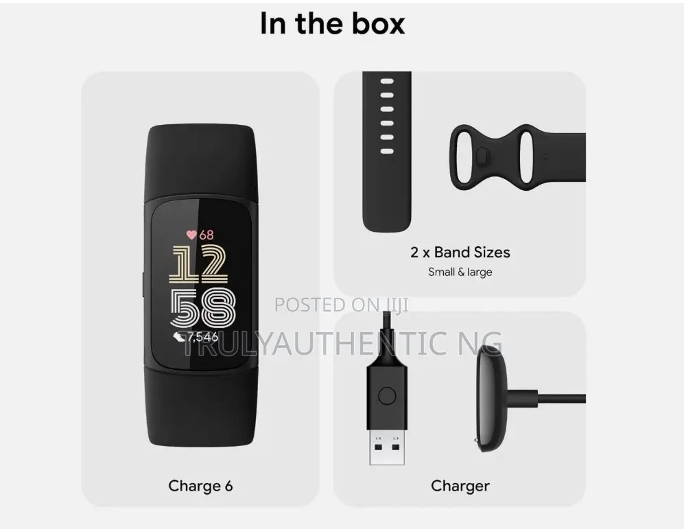 Fitbit Charge 6 Fitness Tracker With Google Apps - GPS - Health Tools