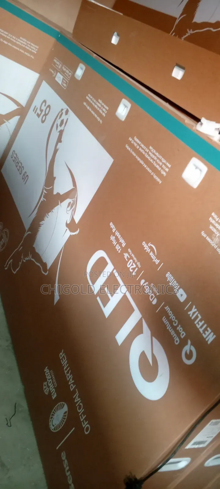 Original Hisense Smart Tv 85 Inches Qled