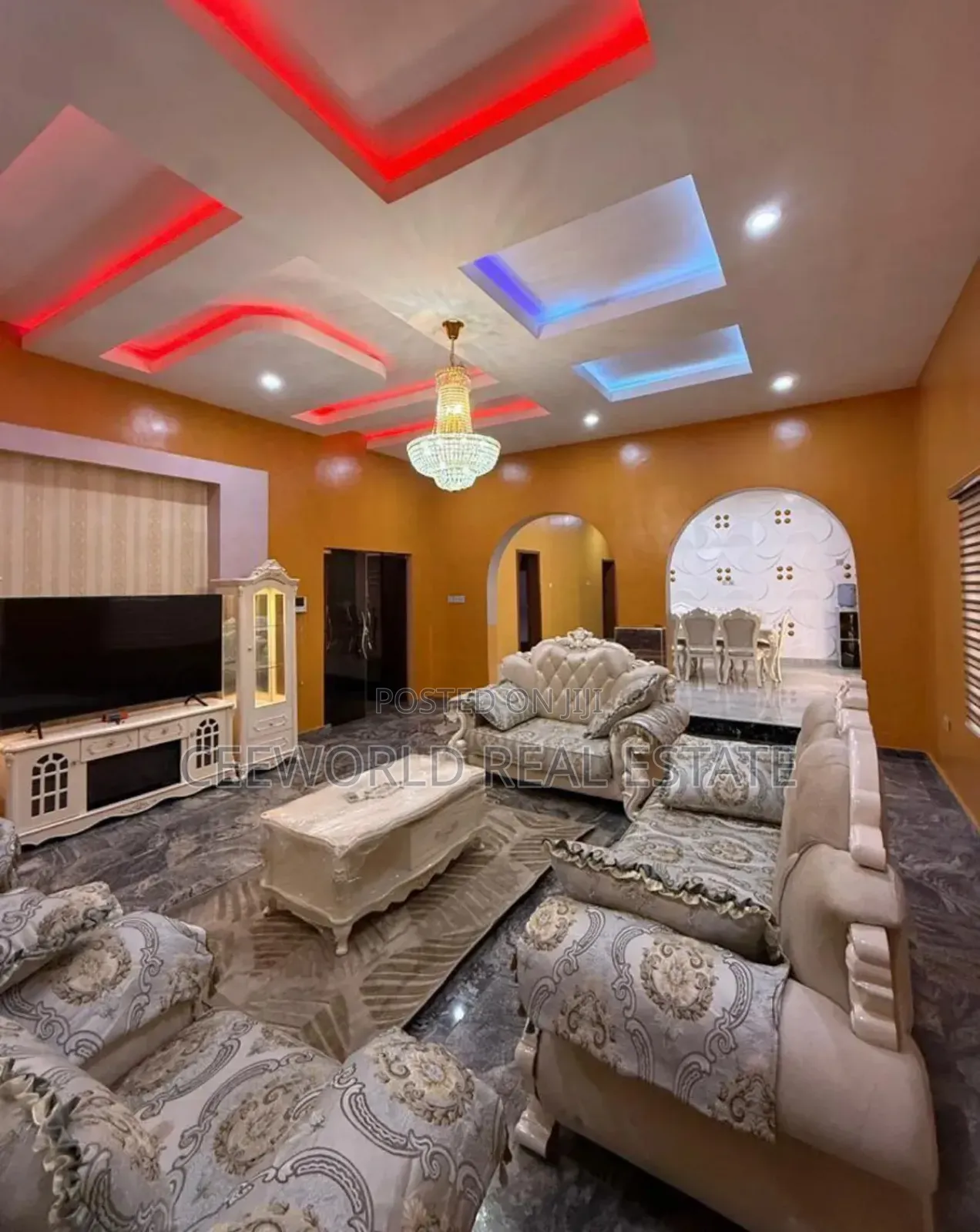 Furnished 5bdrm Duplex in Aerodrome Gra, Samonda for rent