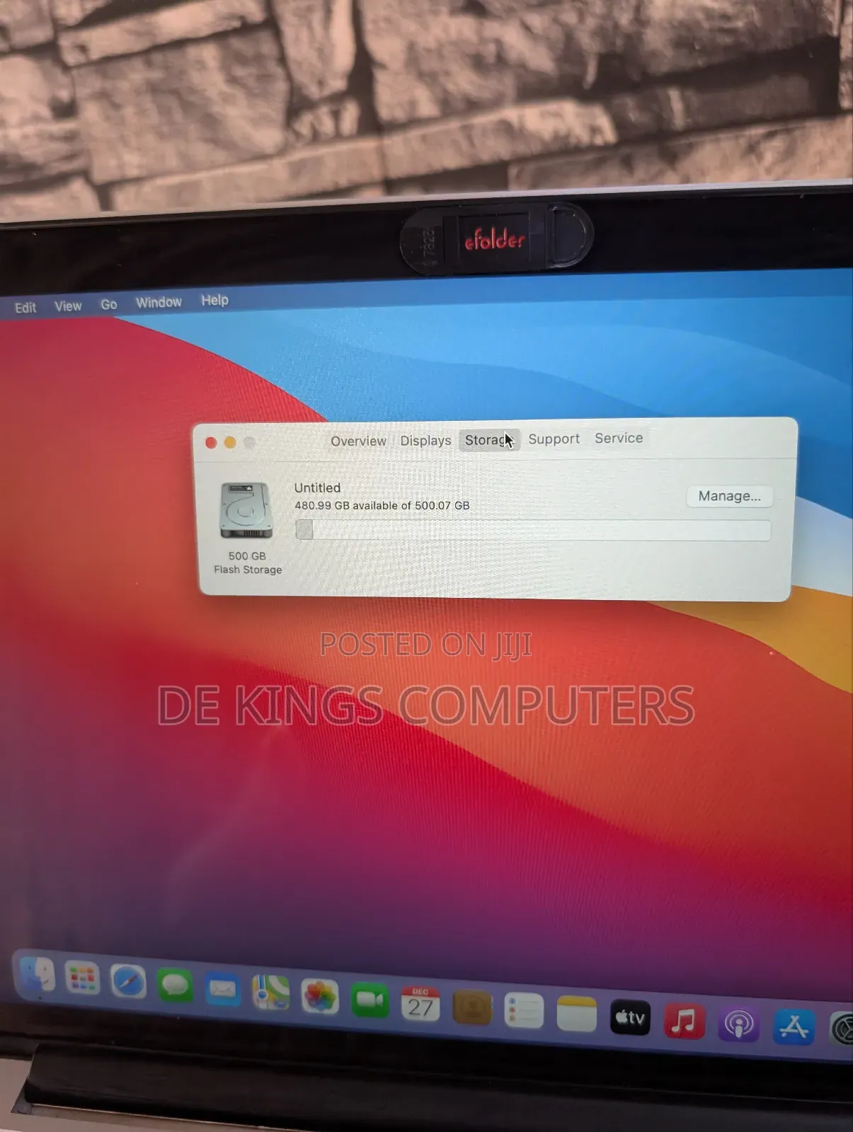 Laptop Apple MacBook Pro 2015 8GB Intel Core I5 SSD 512GB