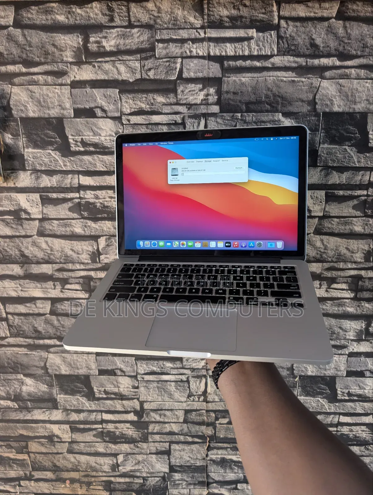 Laptop Apple MacBook Pro 2015 8GB Intel Core I5 SSD 512GB
