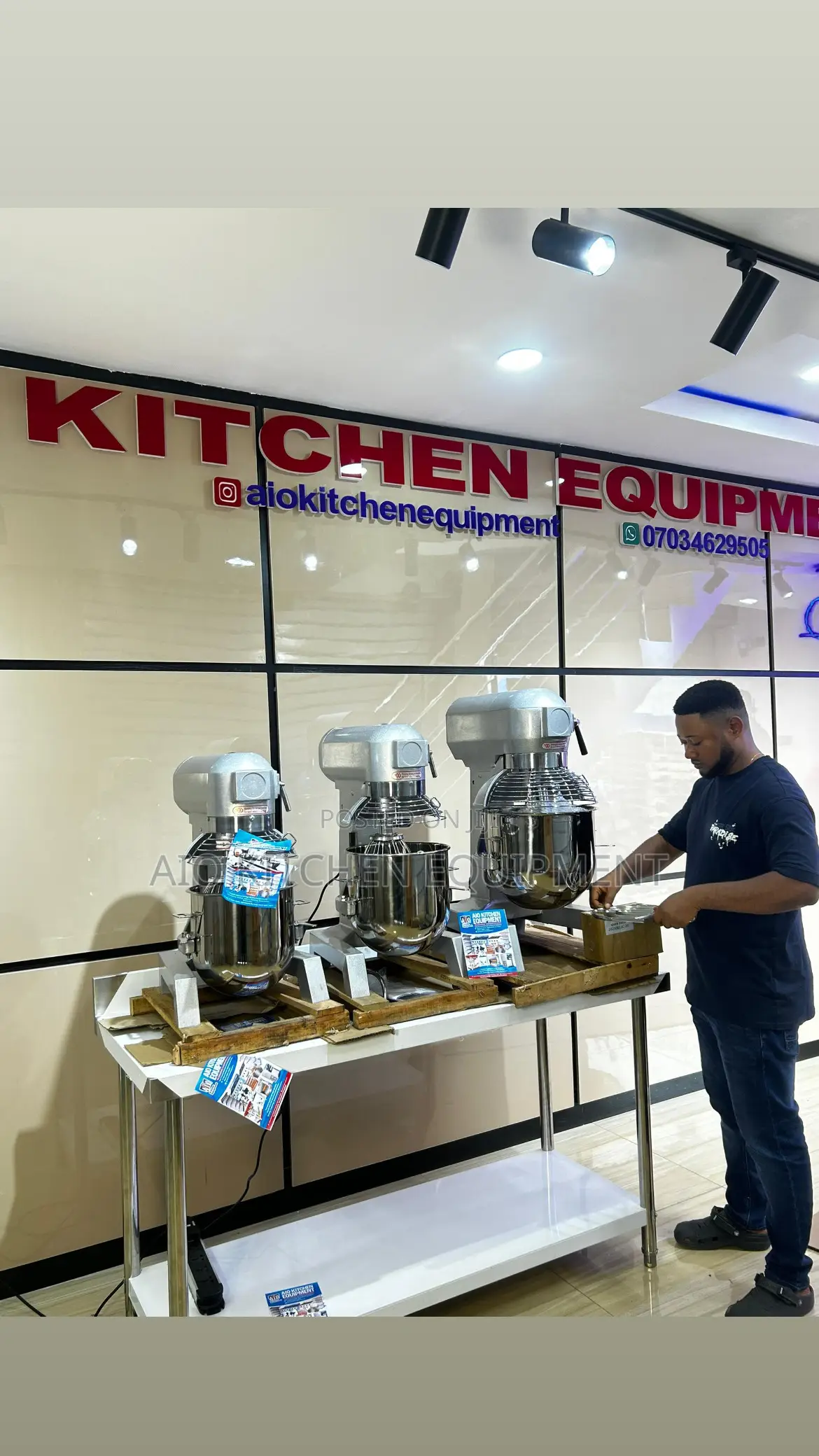 Food Mixer, Cake Mixer 15 Litre , Standing